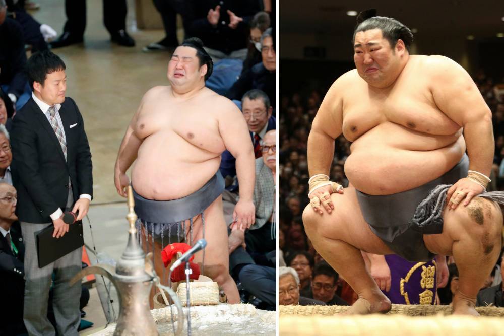 Underdog sumo wrestler Tokushoryu bursts into tears after winning championship - nypost.com - Japan