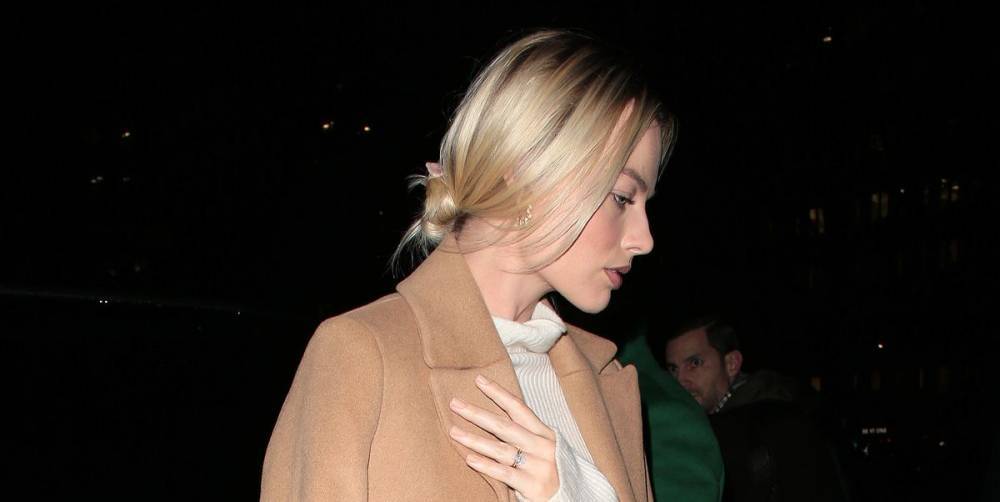 Margot Robbie Steps Out in a Chic High-Low Look - www.harpersbazaar.com - Hollywood