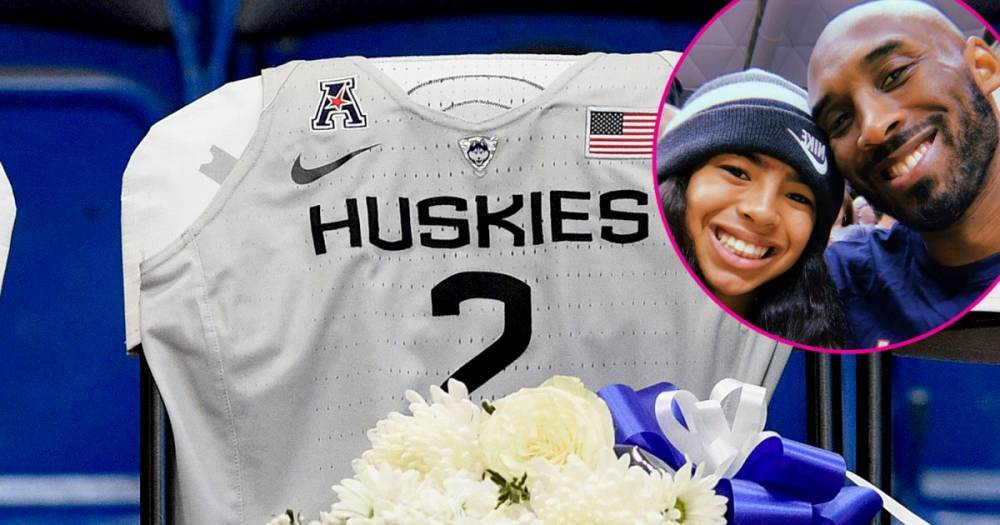 Kobe Bryant’s Daughter Gianna Honored With a Jersey From the UConn Women’s Basketball Team, Where She Hoped to Play - www.usmagazine.com - USA - state Connecticut