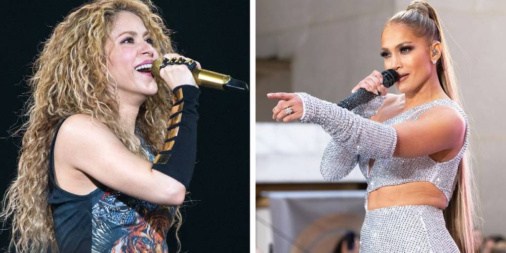 The Best Behind-the-Scenes Shots of J.Lo and Shakira's Upcoming Super Bowl Halftime Show - www.harpersbazaar.com