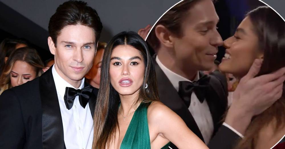 NTAs 2020: Joey Essex says he's 'in love' with Ex On the Beach co-star Lorena Medina as pair pack on PDA - www.ok.co.uk