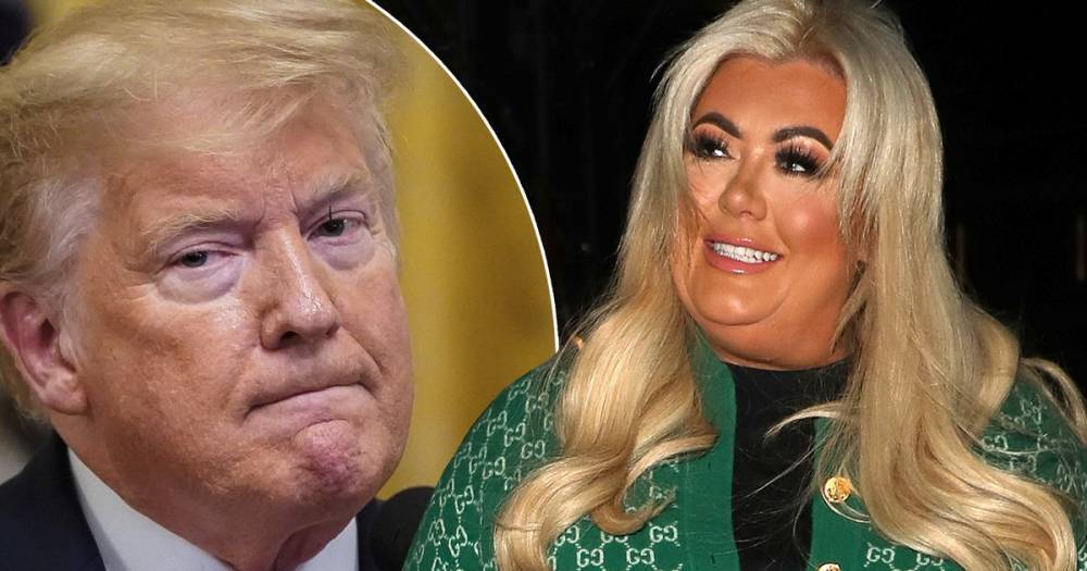 Gemma Collins might 'run for office' after questioning Donald Trump's position as President of US - www.ok.co.uk - Britain - USA