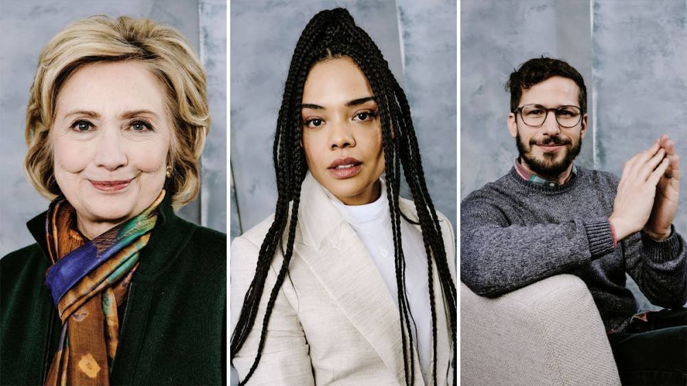 Deadline Studio at Sundance 2020 – Day 3 – Hillary Clinton, Tessa Thompson, Andy Samberg &amp; More - deadline.com