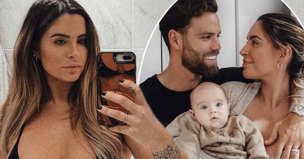 Love Island's Jess Shears shares 'mum bod' post three months after giving birth to son - www.ok.co.uk
