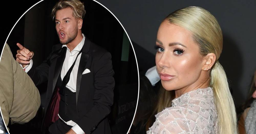Olivia Attwood tweets 'déjà vu' after ex Chris Hughes is involved in altercation at National Television Awards - www.ok.co.uk