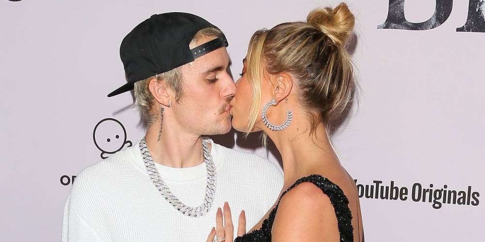 Justin Bieber and Hailey Baldwin's Extra Affectionate Red Carpet Appearance - www.marieclaire.com - Los Angeles