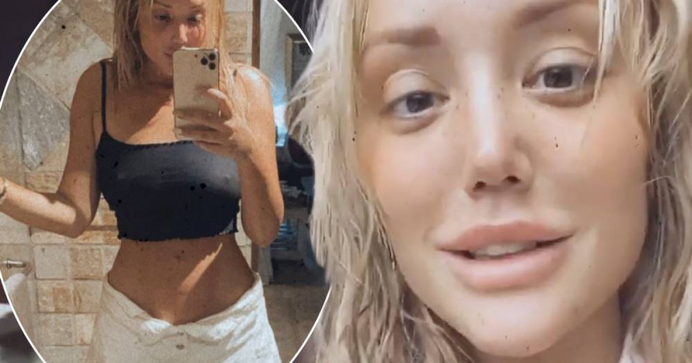 Charlotte Crosby breaks silence after I’m A Celebrity exit and shows off one stone weight loss - www.ok.co.uk - Australia - county Crosby - South Africa