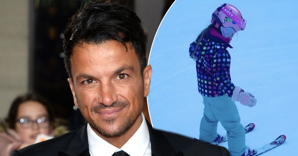 Peter Andre proudly shares video of daughter Amelia showing off her skiing skills in France - www.ok.co.uk - France