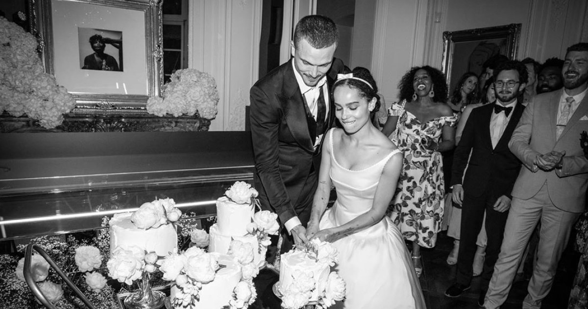 Zoe Kravitz Gives an Inside Look of Her Wedding to Husband Karl Glusman: See the Pics! - www.usmagazine.com