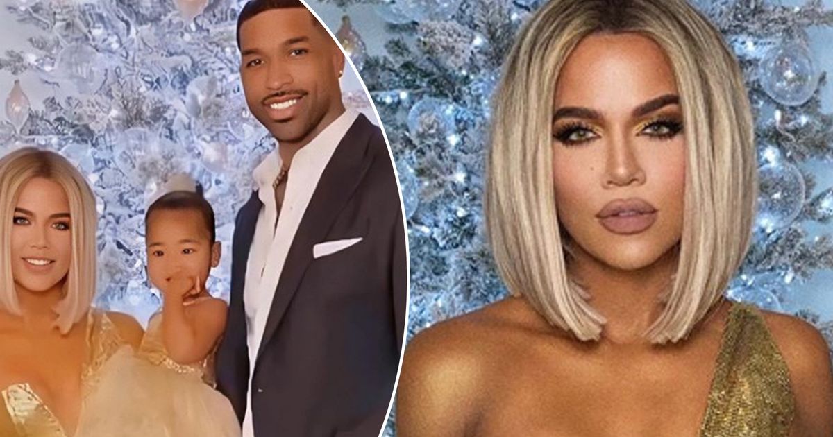 Khloe Kardashian sparks reunion rumours with ex Tristan Thompson in cosy family Christmas snap - www.ok.co.uk