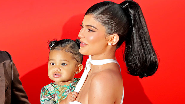 Stormi Webster, 23 Mos., Helps Mom Kylie Jenner Design Cosmetics Line — Cute Pic - hollywoodlife.com
