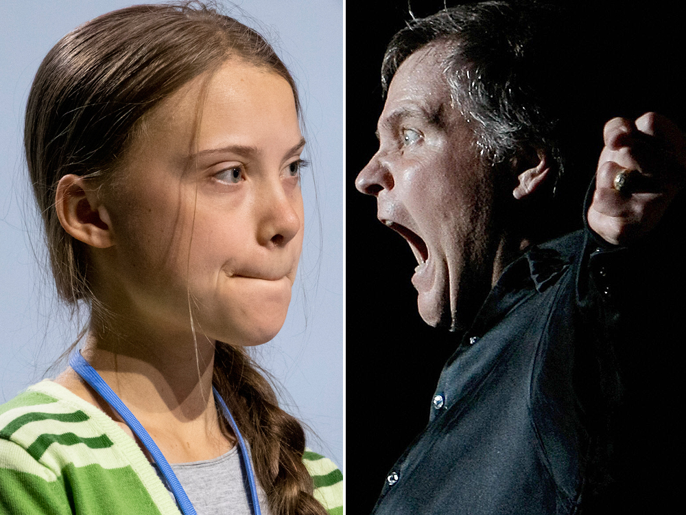 Greta Thunberg has been 'brainwashed' into thinking climate change is real: Meat Loaf - torontosun.com - Sweden