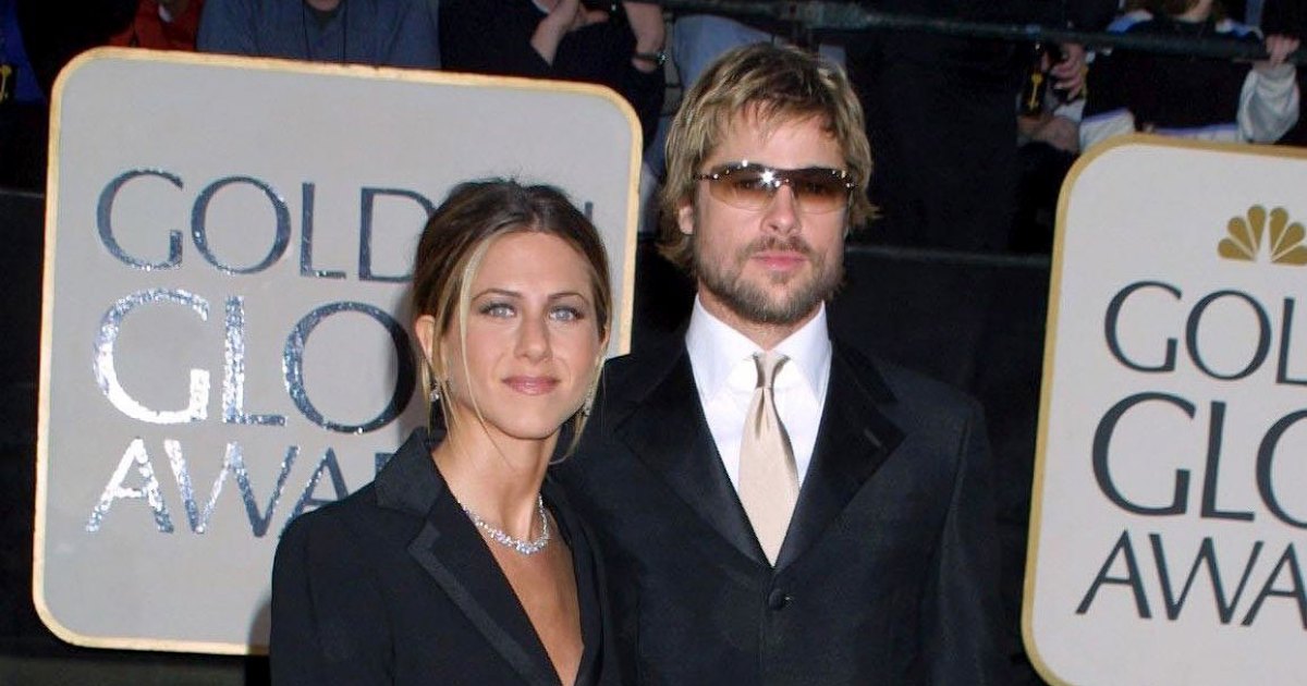Once Upon a Time! Take a Look Back at Jennifer Aniston and Brad Pitt at the 2002 Golden Globe Awards - www.usmagazine.com