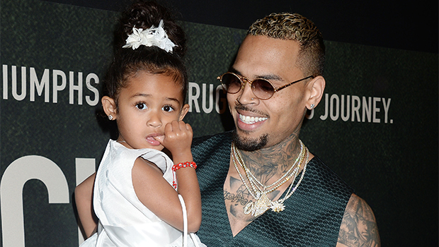 Chris Brown Giggles While Watching Daughter Royalty, 5, Bust Some Amazing Dance Moves - hollywoodlife.com