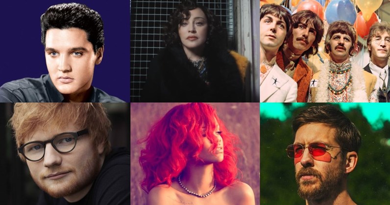Artists with the most Number 1 singles on the UK chart - www.officialcharts.com