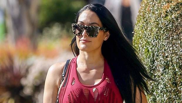 Nikki Bella, 36, Shows Off Baby Bump In 1st Pics After Confirming Pregnancy With Fiance Artem Chigvintsev - hollywoodlife.com