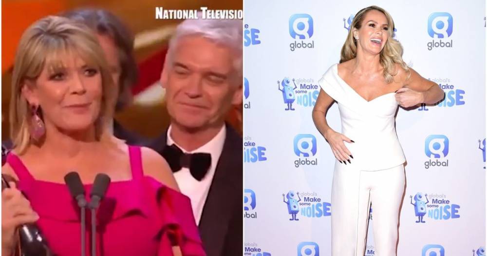 Amanda Holden makes her feelings known following This Morning's awkward NTA moment - www.manchestereveningnews.co.uk