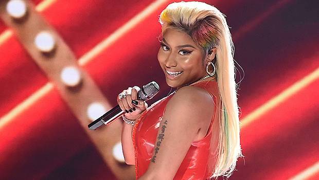 Nicki Minaj Cozies Up To Kenneth Petty While Rocking Sexy Jumpsuit Pink Hair In Miami — Pics - hollywoodlife.com - Miami - county Jones