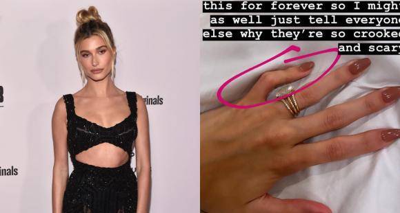 Hailey Bieber sets the record straight about her 'crooked' pinky finger; says 'I've had it my whole life' - www.pinkvilla.com