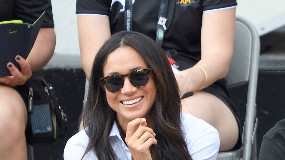 Meghan Markle's Famous 'Husband Shirt' Is Now Available in a Maternity Style - www.etonline.com