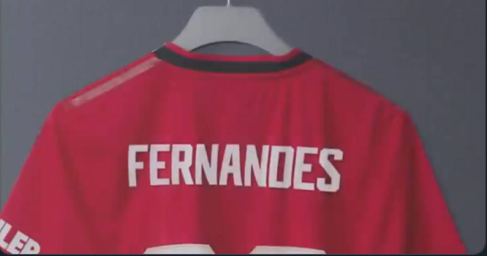 Manchester United sponsors tease Bruno Fernandes squad number - www.manchestereveningnews.co.uk - Manchester - Portugal - Lisbon