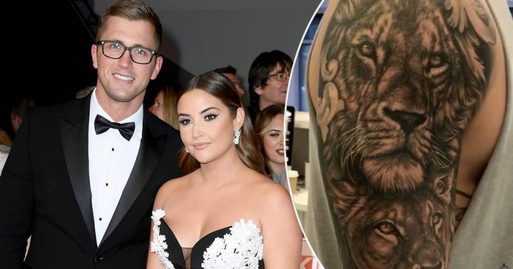 Dan Osborne gets lion tattoo for wife Jacqueline Jossa and plans to add three cubs to represent children - www.ok.co.uk