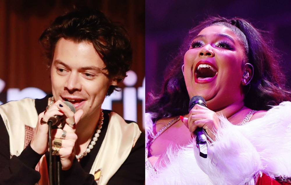 Harry Styles joins Lizzo on stage for ‘Juice’ performance - www.nme.com - Miami