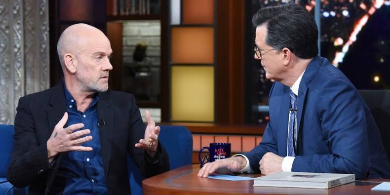 Watch Michael Stipe Talk Trump, Thom Yorke, More on Colbert - pitchfork.com