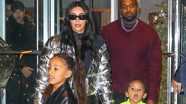 Kim Kardashian Shares Precious Pic Of Saint, Chicago, Psalm Cuddled Together In Matching PJs - hollywoodlife.com - Chicago