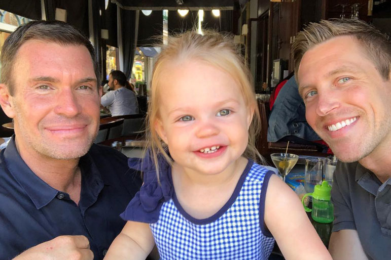 Gage Edward Couldn't Help but Comment on Jeff Lewis' New Instagram Pic of Daughter Monroe - www.bravotv.com