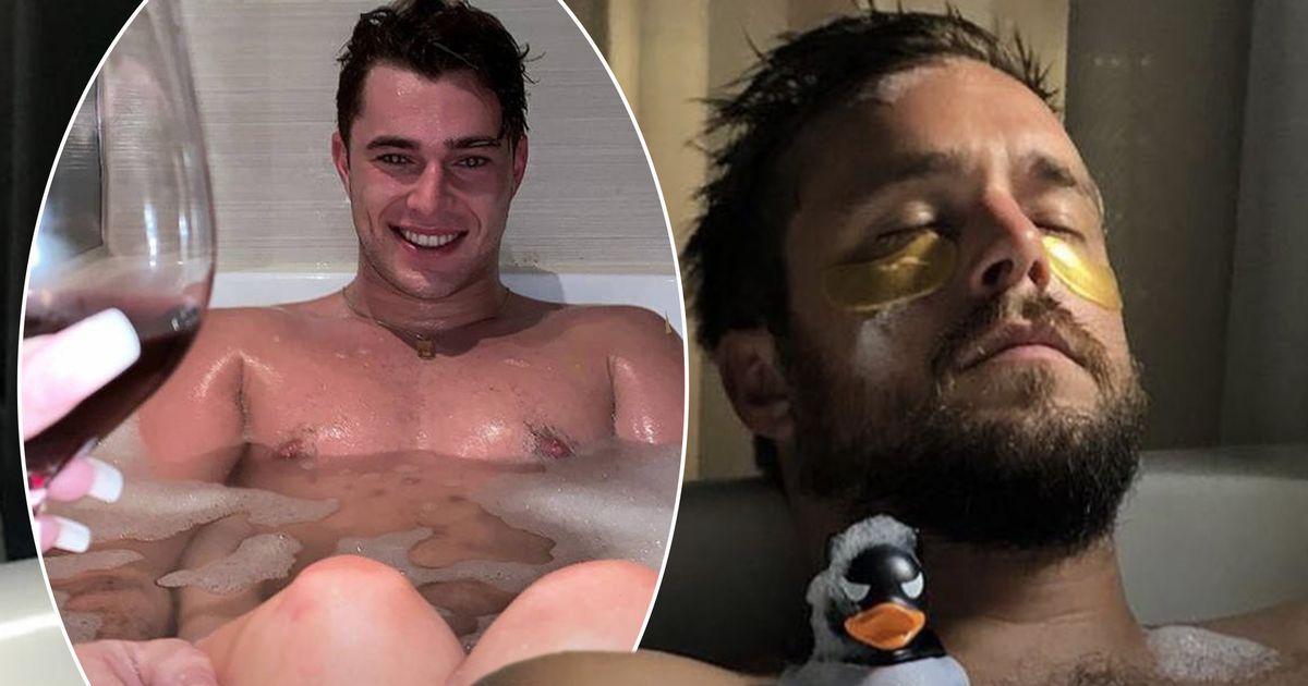 Love Island’s Iain Stirling tickles fans as he recreates Maura Higgins and Curtis Pritchard’s bath photo - www.ok.co.uk