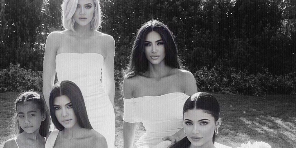North West Looks So Chic Posing with the Kardashian-Jenner Sisters - www.harpersbazaar.com