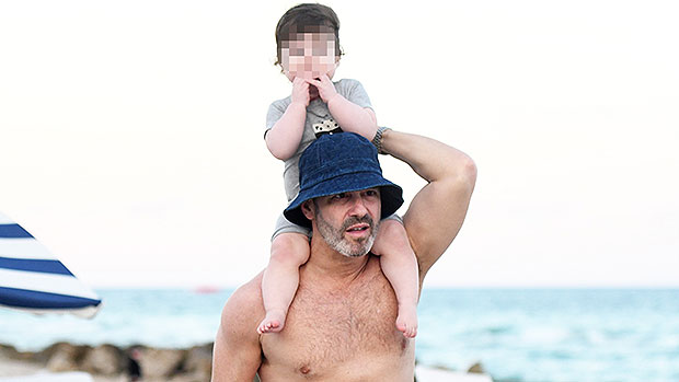 Andy Cohen, 51, Reveals Impressive Abs While Playing With Adorable Son Benjamin, 11 Mos., On Beach - hollywoodlife.com - Miami - Florida