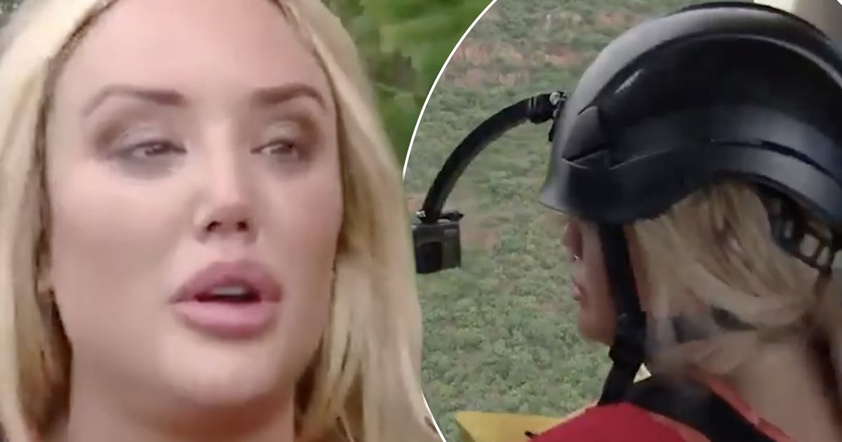 Charlotte Crosby wets herself as she’s asked to bungee jump from helicopter I’m A Celebrity Australia - www.ok.co.uk - county Crosby