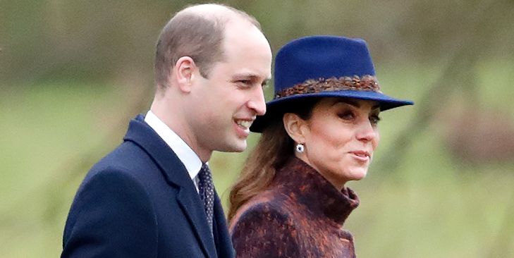 Kate Middleton - queen Elizabeth - Rebecca Britain - Kate Middleton Matched the Queen in a Purple Coat During Church at Sandringham - elle.com - Britain - county Norfolk - parish St. Mary - city Sandringham, county Norfolk
