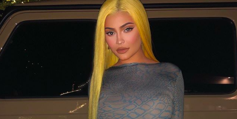 Kylie Jenner Debuted Bright Yellow Hair This Weekend - www.cosmopolitan.com