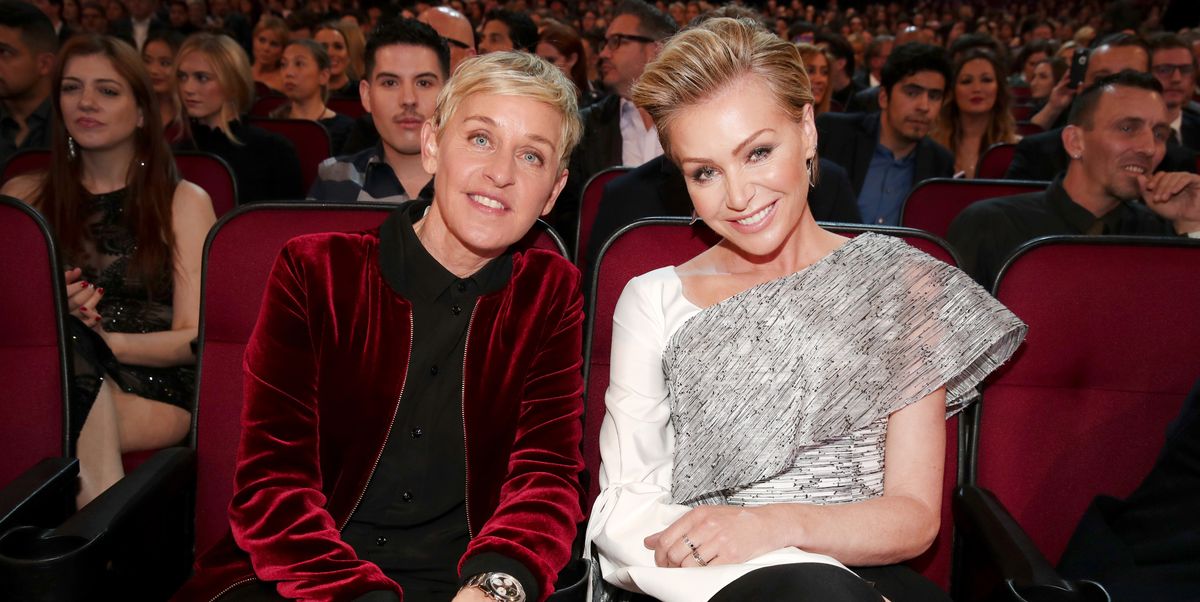 Inside Ellen DeGeneres and Portia de Rossi's Two-Decade Love Story - www.harpersbazaar.com