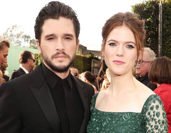 Kit Harington and Rose Leslie Turn 2020 Golden Globes Into a Rare Date Night - www.eonline.com