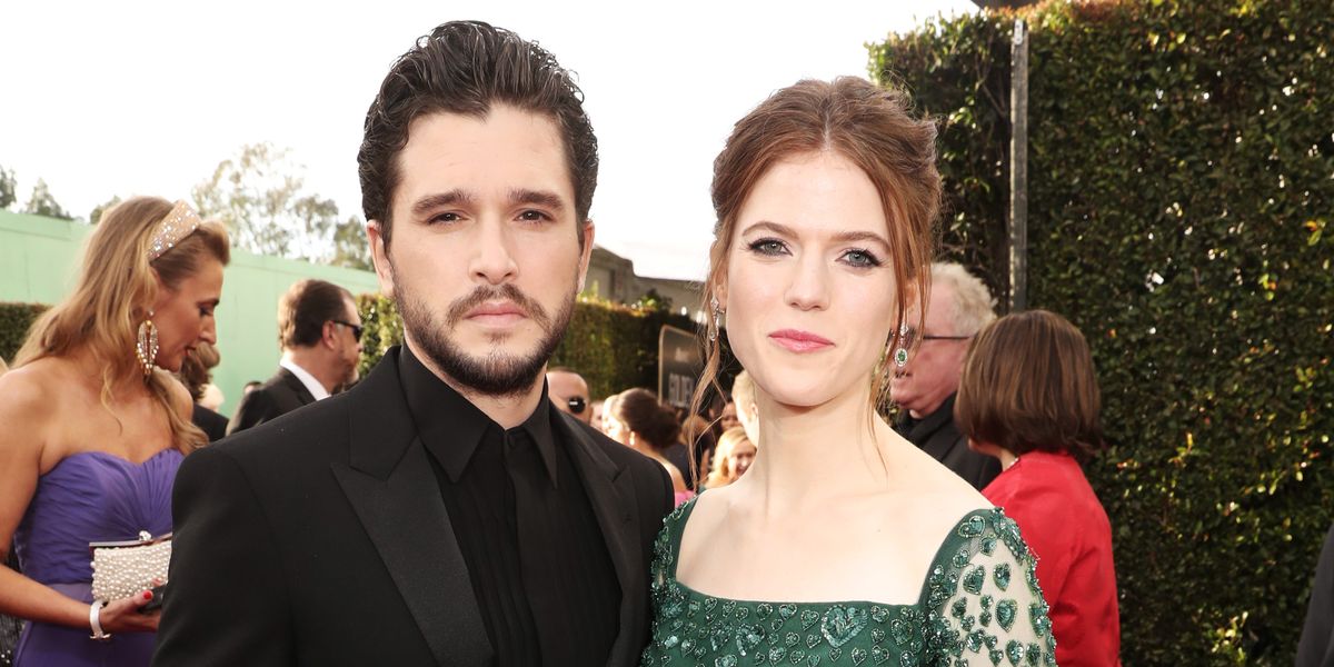 Kit Harington and Rose Leslie Brought Their Best Style to the 2020 Golden Globes - www.elle.com