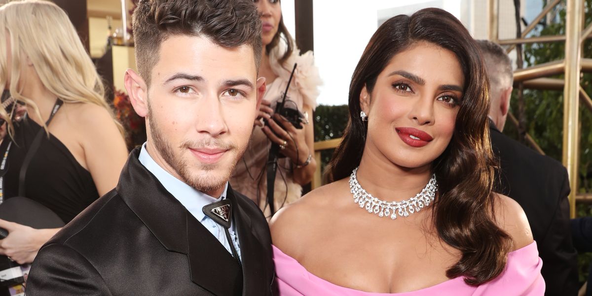 Priyanka Chopra and Nick Jonas Attend the 2020 Golden Globes Together - www.harpersbazaar.com