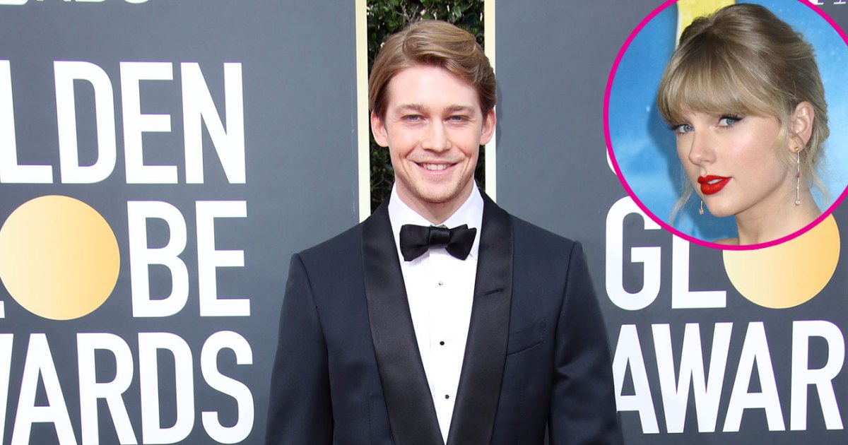 Joe Alwyn Flies Solo on Golden Globes 2020 Red Carpet After Spending Christmas With Taylor Swift in England - www.usmagazine.com - Britain - Beverly Hills