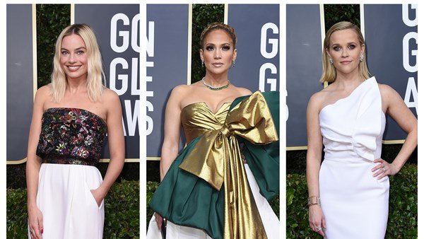 All white on the night for Jennifer Lopez on red carpet at Golden Globes - www.breakingnews.ie