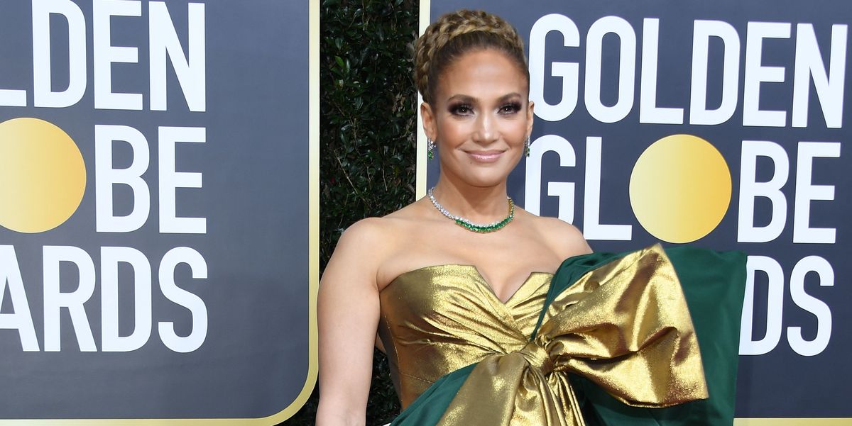 J.Lo's Golden Globes Look Sparked a Slew of Hilarious Memes - www.harpersbazaar.com