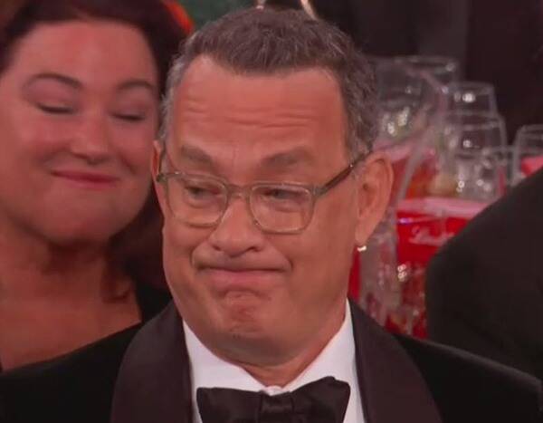 Tom Hanks Had the Best Reaction to Ricky Gervais' Monologue - www.eonline.com