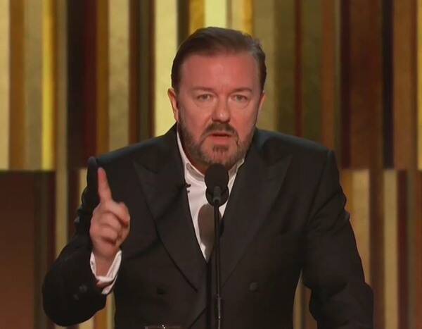 Ricky Gervais Does His Best to Shame the Entire Room In His 2020 Golden Globes Monologue - www.eonline.com