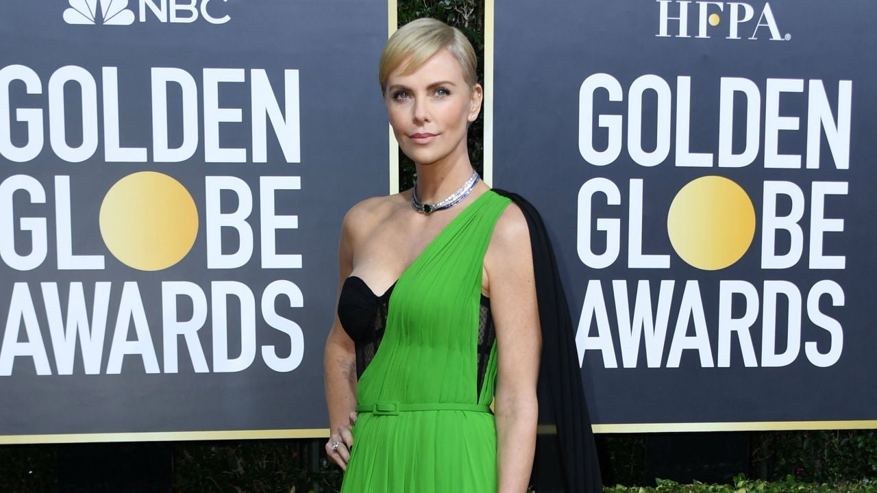 Charlize Theron Slays 2020 Golden Globes Red Carpet in Sexy One-Shoulder Gown: Pics - www.etonline.com - California