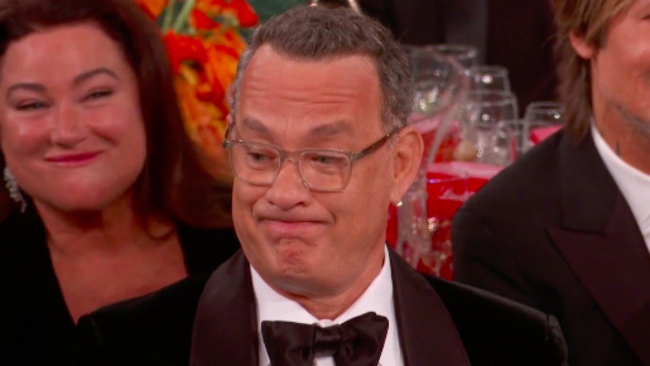 Tom Hanks and Leonardo DiCaprio React to Ricky Gervais' Scathing Golden Globes Opening Monologue - www.etonline.com - California