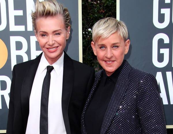 Ellen DeGeneres Thanks Her "Husband Mark" During Hilarious 2020 Golden Globes Acceptance Speech - www.eonline.com - Australia