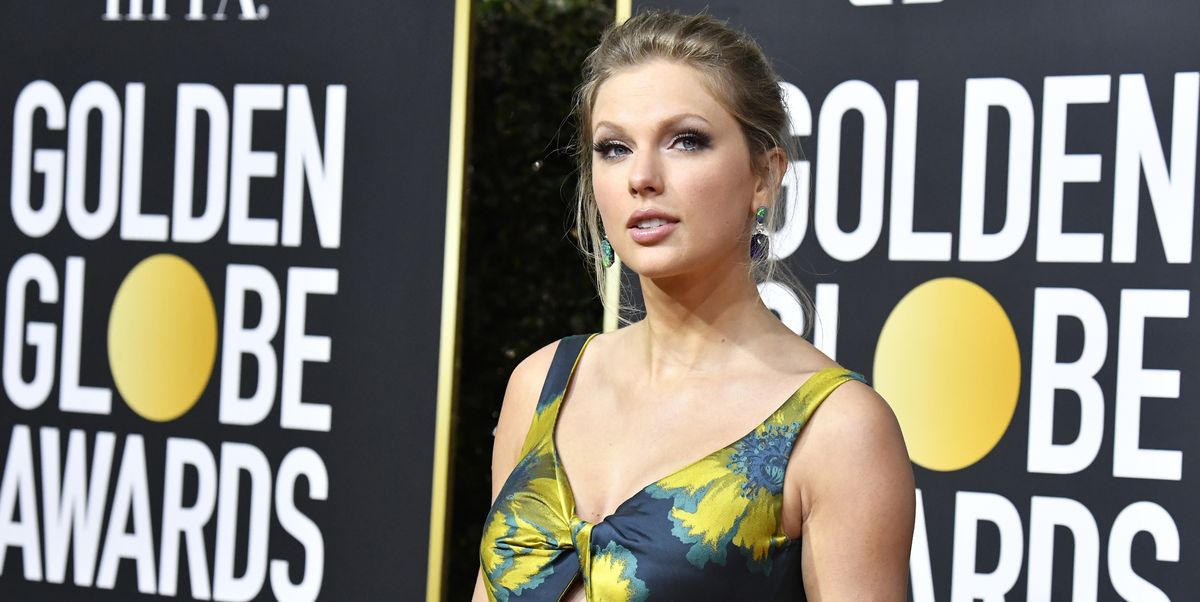 Taylor Swift Looks Gorgeous in a Massive Floral Dress at the 2020 Golden Globes - www.elle.com