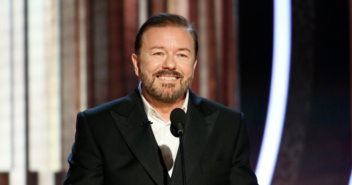 Golden Globes 2020 Host Ricky Gervais Nails Opening Monologue With Jokes About ‘Cats’ and Felicity Huffman - www.usmagazine.com - Beverly Hills